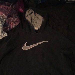 A Nike hoodie
